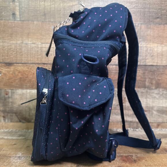 Matilda Jane Summer Fun Cooler Backpack Brilliant Daydream Blue Polka Dot main image 4
